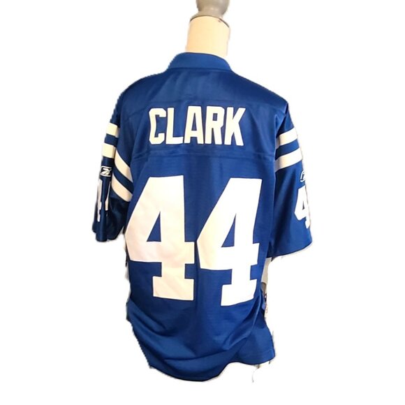 Indianapolis Colts Clark #44 Medium Blue Nike NFL Jersey Football Tight End - Picture 1 of 7